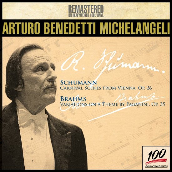 Cover for Schumann, R. /Brahms, J. · Carnevale Di Vienna / Variazioni Su Un Tema Di Paganini (LP) [Remastered edition] (2020)