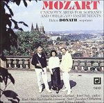 Cover for Mozart Wolfgang Amadeus · Arie Sconosciute X Soprano E Strume (CD) (1997)