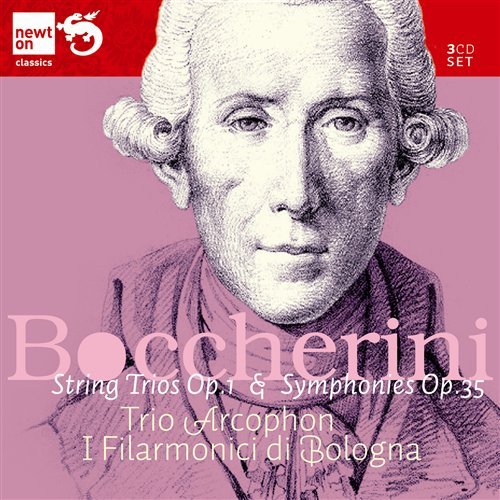 Cover for Trio Arcophon - Ephrikian · Boccherini - String Trios &amp; Symphonies (CD) (2012)
