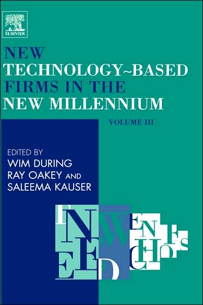 Cover for During · New Technology-Based Firms in the New Millennium - New Technology-based Firms in the New Millennium (Hardcover Book) (2004)