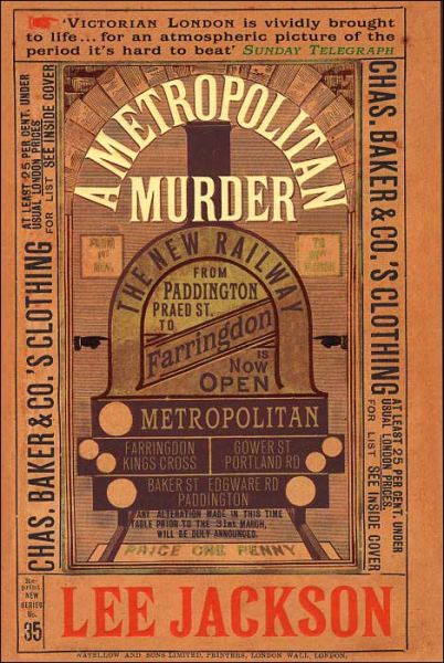 Cover for Lee Jackson · A Metropolitan Murder: (Inspector Webb 1) - Inspector Webb (Paperback Book) [1st edition] (2004)