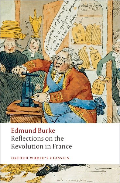 Cover for Edmund Burke · Reflections on the Revolution in France - Oxford World's Classics (Taschenbuch) (2009)
