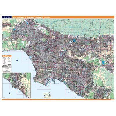 Cover for Rand McNally · LA/Orange County (Map) (2010)