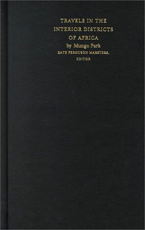 Cover for Mungo Park · Travels in the Interior Districts of Africa (Hardcover Book) (2000)