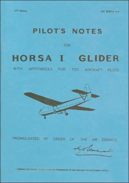 Cover for Air Ministry · An Air Ministry Pilot's Notes (Air Speed Horsa I Glider) - Pilot's Notes (Pocketbok) [Facsimile of 1944 edition] (2004)