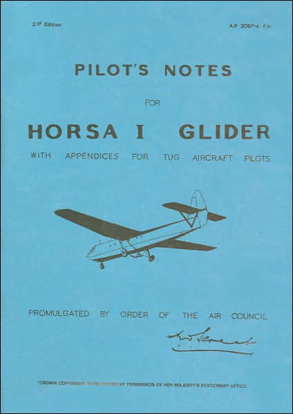 Cover for Air Ministry · An Air Ministry Pilot's Notes (Air Speed Horsa I Glider) - Pilot's Notes (Paperback Book) [Facsimile of 1944 edition] (2004)