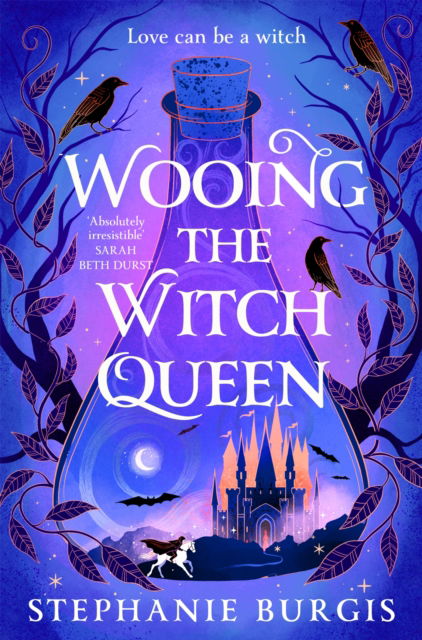 Cover for Stephanie Burgis · Wooing the Witch Queen - Queens of Villainy (Paperback Book) (2026)
