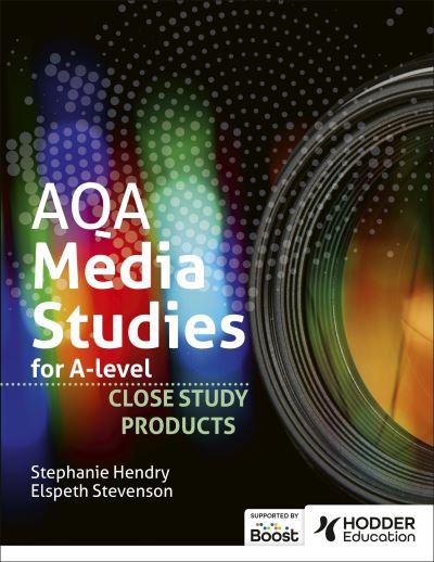 Cover for Elspeth Stevenson · AQA Media Studies for A Level : Close Study Products (Paperback Book) (2024)