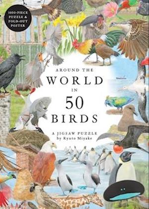 Cover for Mike Unwin · Around the World in 50 Birds (N/A) (2024)