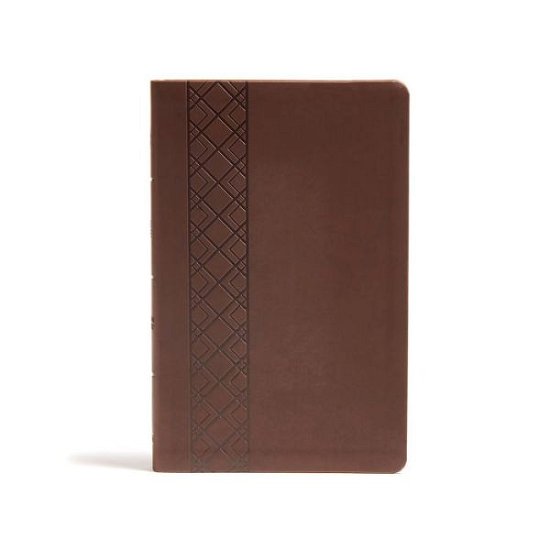 Cover for CSB Bibles by Holman CSB Bibles by Holman · CSB Ultrathin Reference Bible, Value Edition, Brown LeatherTouch (Leather Book) (2017)