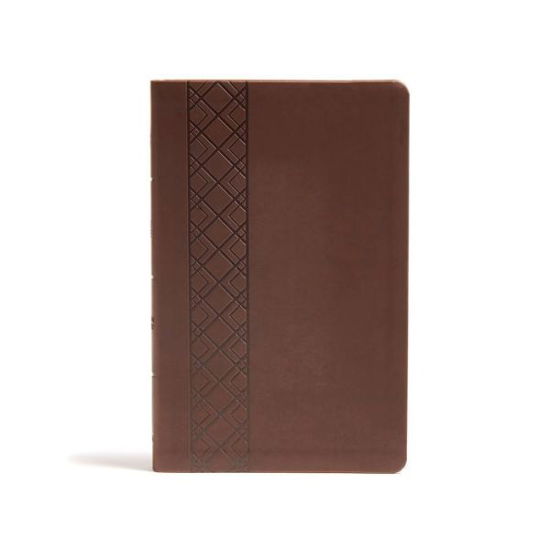 CSB Ultrathin Reference Bible, Value Edition, Brown LeatherTouch - CSB Bibles by Holman CSB Bibles by Holman - Książki - Lifeway Christian Resources - 9781462766024 - 1 października 2017