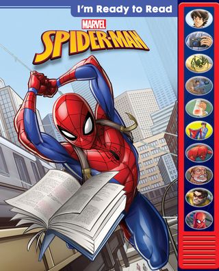 Cover for Editors of Phoenix International Publications · Marvel Spider-man I'm Ready to Read Sound Book - PI Kids (Inbunden Bok) (2020)