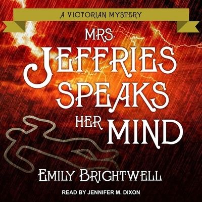 Cover for Emily Brightwell · Mrs. Jeffries Speaks Her Mind (CD) (2019)