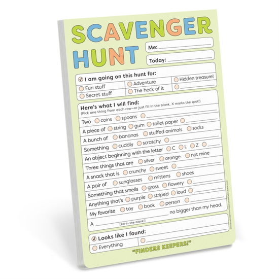 Knock Knock Kids · Knock Knock Kids Scavenger Hunt Playtime Pads (Drucksachen) (2025)