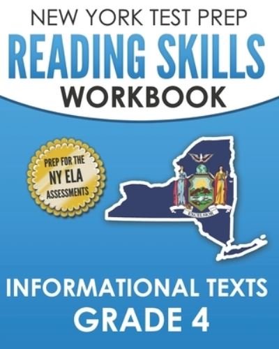 Cover for N Hawas · NEW YORK TEST PREP Reading Skills Workbook Informational Texts Grade 4 (Paperback Bog) (2019)
