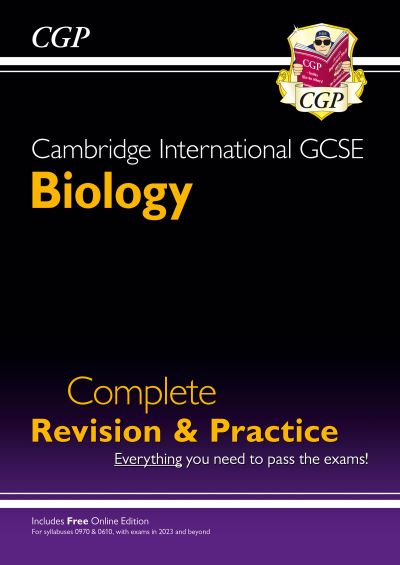 Cambridge International GCSE Biology Complete Revision & Practice - CGP Cambridge IGCSE - CGP Books - Books - Coordination Group Publications Ltd (CGP - 9781789087024 - August 11, 2021