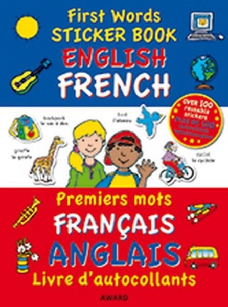 Cover for Anna Award · First Words Sticker Books: English / French - First Words Sticker Books (Paperback Bog) (2011)