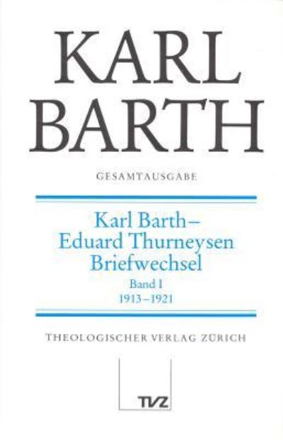 Gesamtausg.03 Briefwechsel.1 - K. Barth - Otros -  - 9783290165024 - 31 de diciembre de 1973