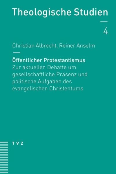 Cover for Anselm · Protestantismus und Politik (Book)