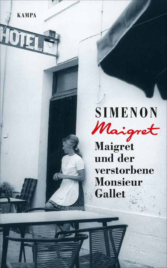 Cover for Simenon · Maigret und der verstorbene Mon (Buch)