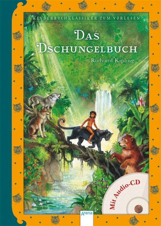 Das Dschungelbuch,m.CD-A - Kipling - Bøker -  - 9783401712024 - 