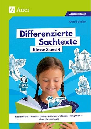 Cover for Anne Scheller · Differenzierte Sachtexte Klasse 3 und 4 (Pamphlet) (2021)
