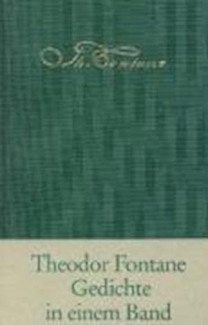 Cover for Theodor Fontane · Fontane Theodor (Hardcover Book) (2000)