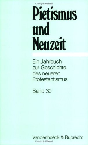 Cover for Not Available · Pietismus und Neuzeit Band 30 - 2004 : Ein Jahrbuch zur Geschichte des neueren Protestantismus (Paperback Bog) (2004)