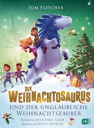 Cover for Tom Fletcher · Der Weihnachtosaurus und der unglaubliche Weihnachtszauber (Book) (2024)