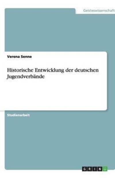 Cover for Senne · Historische Entwicklung der deuts (Book) (2009)