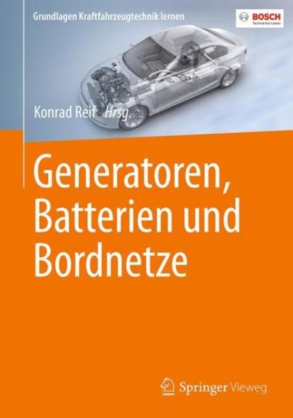 Cover for Reif · Generatoren Batterien und Bordnetze (Book) (2018)