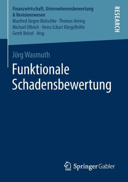 Cover for Wasmuth · Funktionale Schadensbewertung (Book) (2018)