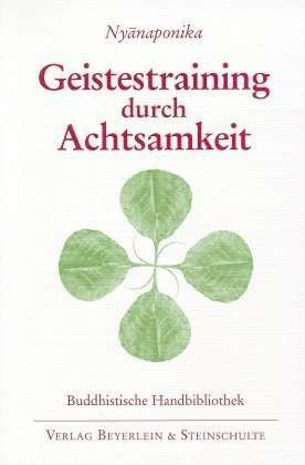 Cover for Nyanaponika Thera · Nyanaponika Thera:Geistestraing (Buch)