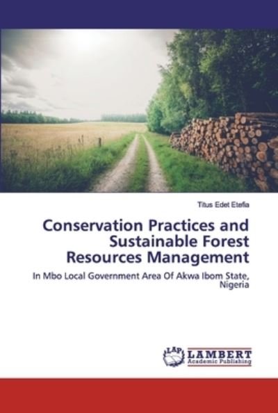 Cover for Etefia · Conservation Practices and Susta (Bog) (2020)