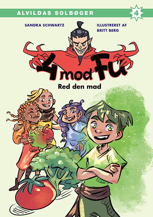 Cover for Sandra Schwartz · 4 mod Fu: 4 mod Fu: Red den mad (Bound Book) [1. Painos] (2024)