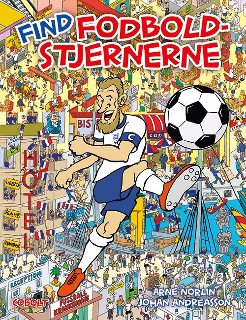 Cover for Arne Norlin · Find fodboldstjernerne (Bound Book) [1st edition] (2024)