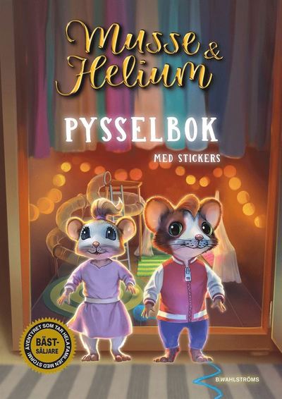 Cover for Camilla Brinck · Musse &amp; Helium: Musse &amp; Helium Pysselbok : med stickers (Bok) (2020)