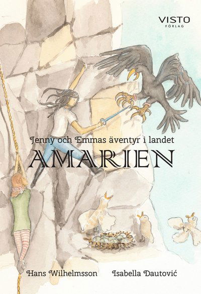 Cover for Isabella Dautovic · Jenny och Emmas äventyr i landet Amarien (Innbunden bok) (2020)