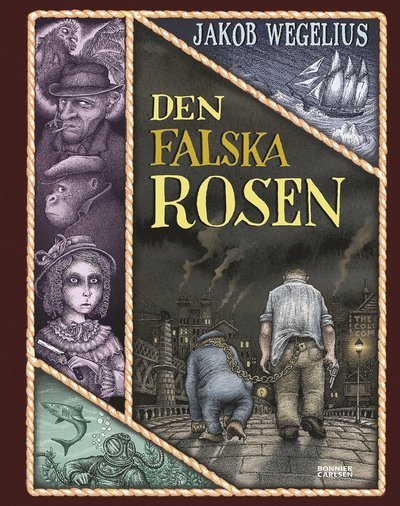Cover for Jakob Wegelius · Den falska rosen (Bok) (2021)