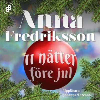 Cover for Anna Fredriksson · 11 nätter före jul (Audiobook (MP3)) (2018)