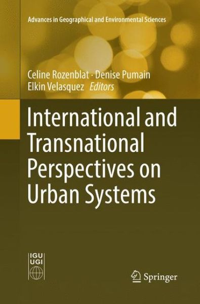 Cover for International and Transnational Perspectives on Urban Systems (Book) [Softcover reprint of the original 1st ed. 2018 edition] (2019)
