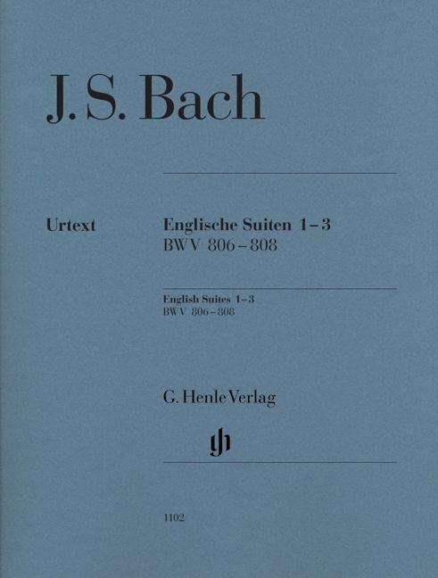 Cover for JS Bach · Eng.Suiten 1-3,Kl.HN1102 (Bok)
