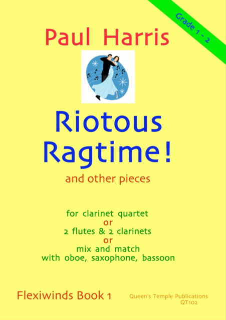 Cover for Flexiwinds Book 1: Riotous Ragtime (Sheet music) (2025)