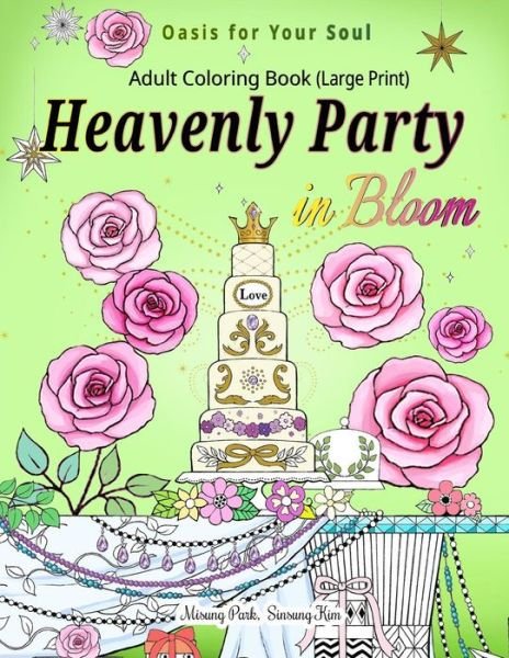 Cover for Park · Heavenly Party in Bloom - Adult Coloring Book (Paperback Book) (2019)