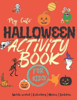 Cover for Hal Color · My cute halloween activity book for kids (Taschenbuch) (2020)