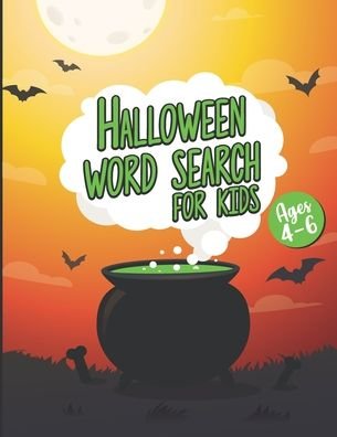 Cover for John Williams · Halloween Word Search For Kids ages 4-6: Word for Word Practice Spelling Learn Vocabulary and Improve Reading Skills Fun Finds (Paperback Bog) (2020)