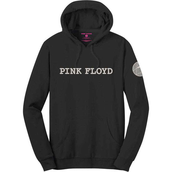 Cover for Pink Floyd · Pink Floyd Unisex Pullover Hoodie: Logo &amp; Prism (Applique) (Hoodie)