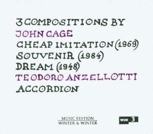 Cover for Cage / Anzellotti · On Accordion (CD) (2003)