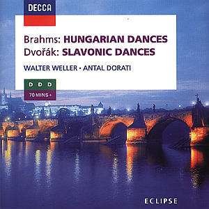 Cover for Brahms / Dvorak · Hungarian &amp; Slavonic Danc (CD) (1999)