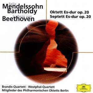 Cover for Brandis Quartett Westphal-quartett · Mendelssohn Beethoven: Oktett Op.20/septett Op.20 (CD)